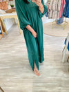 Bell Sleeve Midi Dress