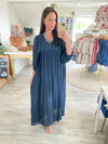 Bell Sleeve Midi Dress