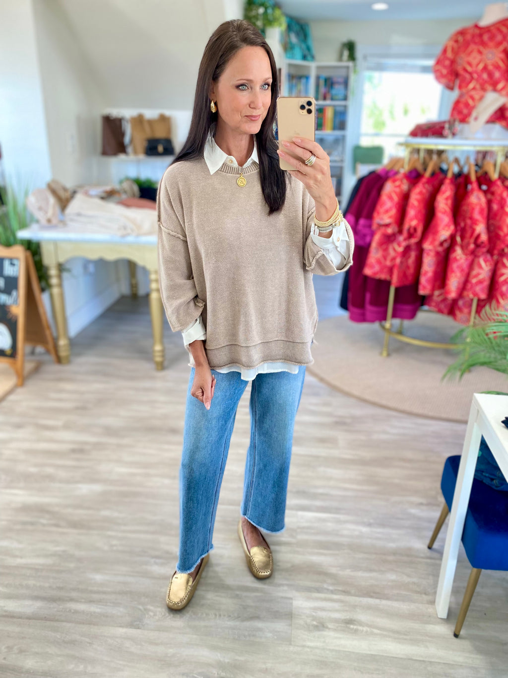 Oversized Button Down Shirt