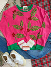 Sequin Mistletoe Sweatshirt