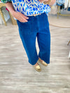 Front Pocket Denim Pants