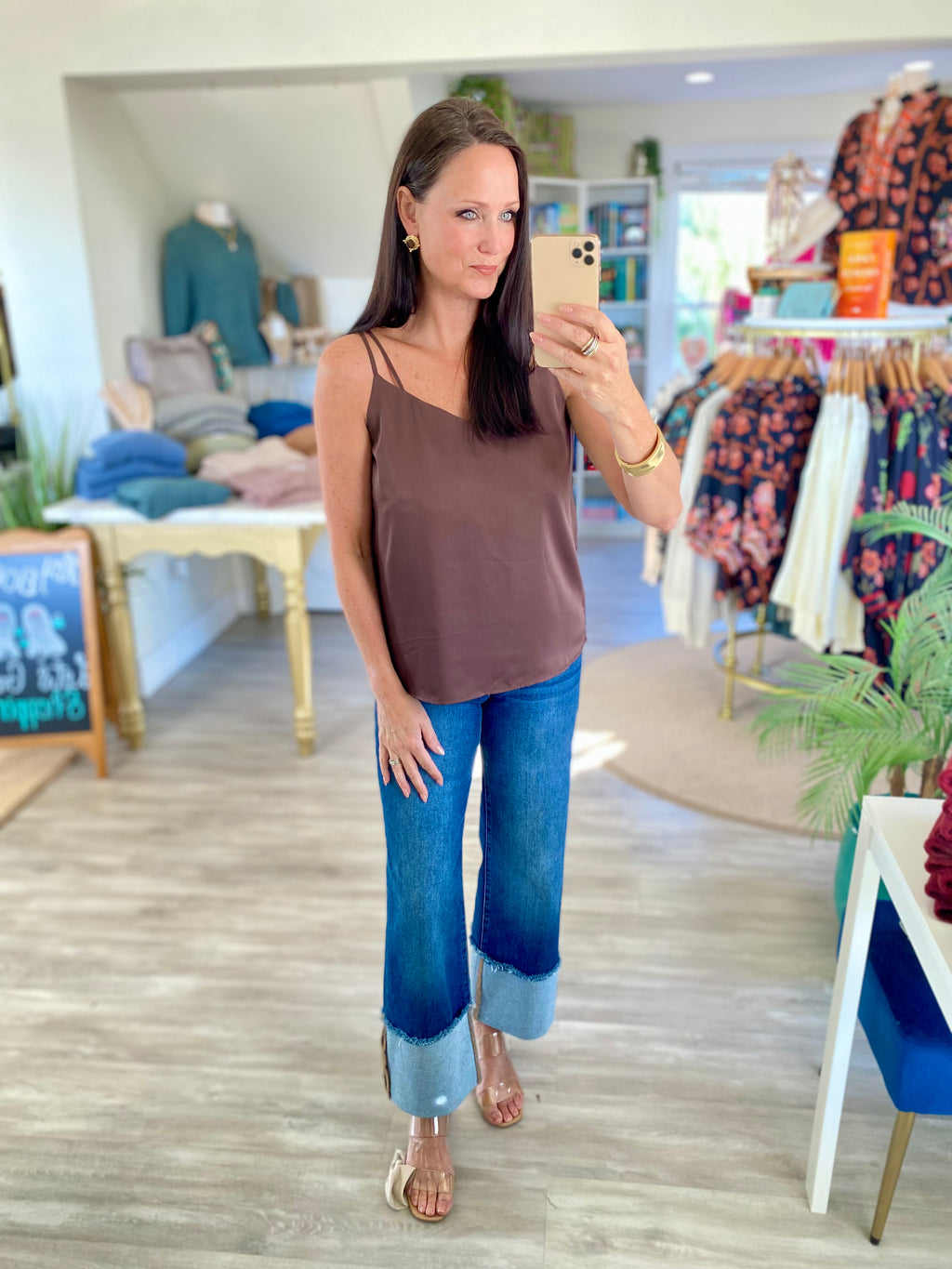 Recycled Double Strap Cami