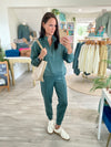 Scuba Half Zip Sweatshirts & Joggers Set