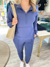 Scuba Half Zip Sweatshirts & Joggers Set