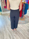 Woven High Waisted Wide Leg Pants