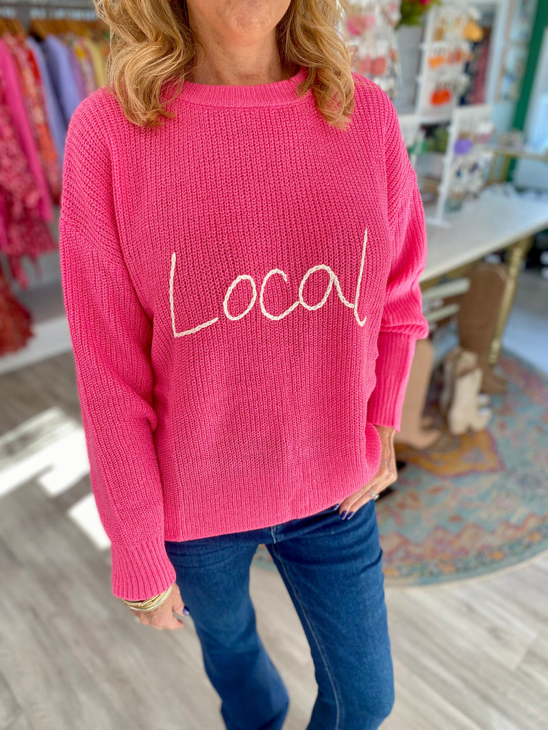 "Local" Lightweight Pullover Sweater