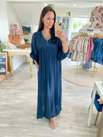 Bell Sleeve Midi Dress