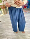 Satin Wide Leg Pants