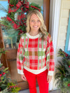 Plaid Holiday Sweater