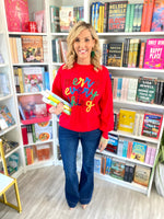Merry Everything Balloon Sleeve Sweater