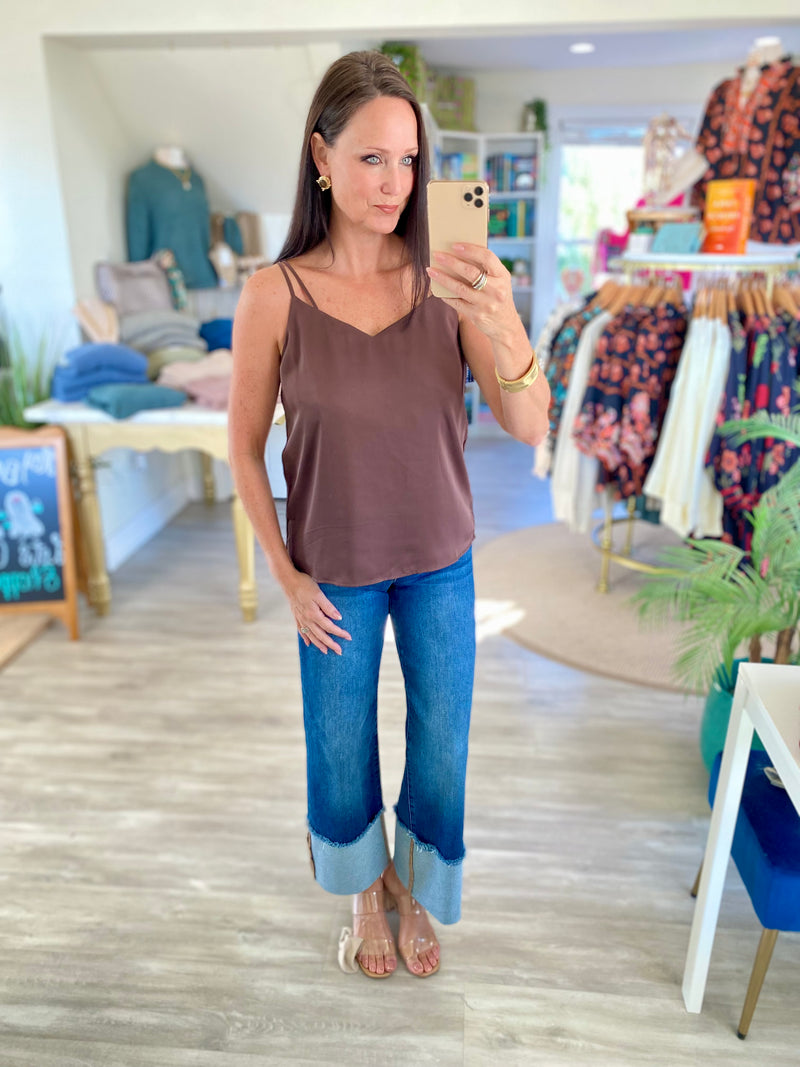 Recycled Double Strap Cami