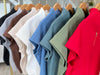 Ribbed High Neck Half Zip Top