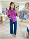 Rory Floral Jacine Collared Shirt