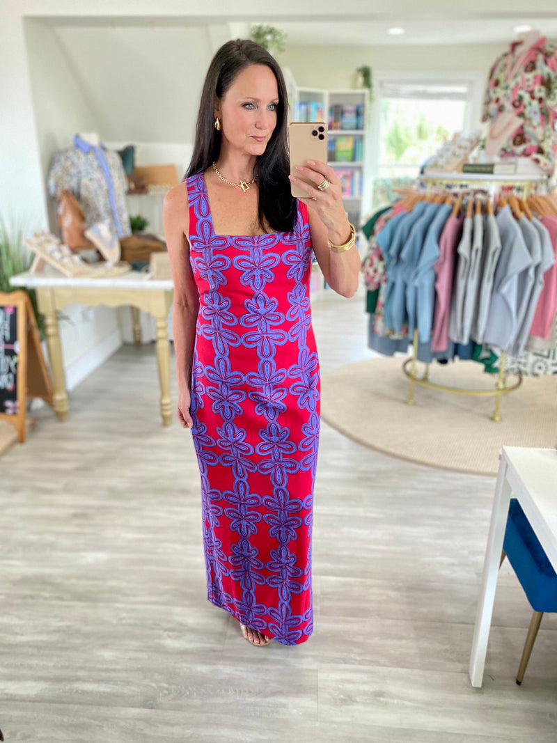 Rory Floral Troy Maxi Dress
